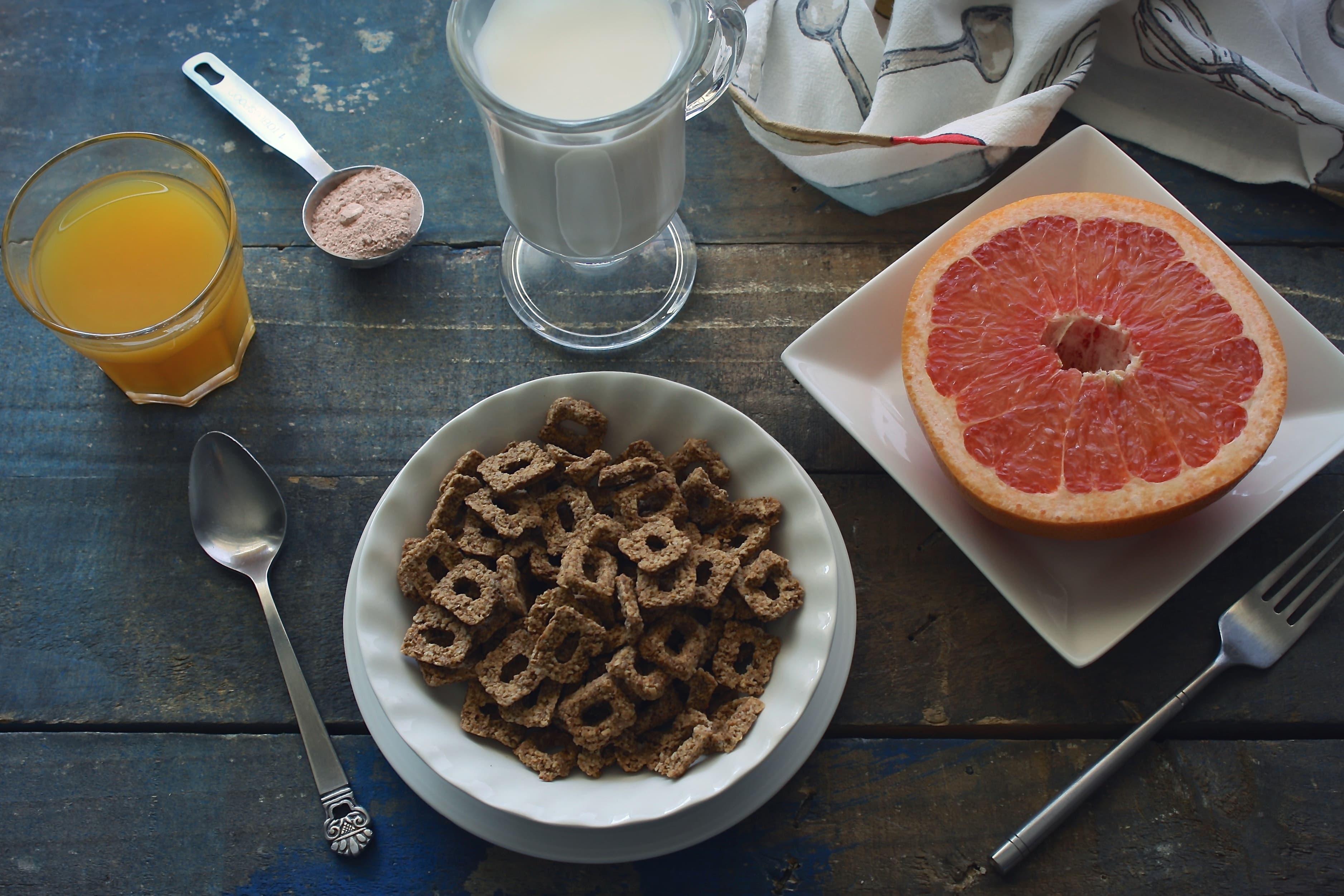 Stock image of a bowl of breakfast cereal