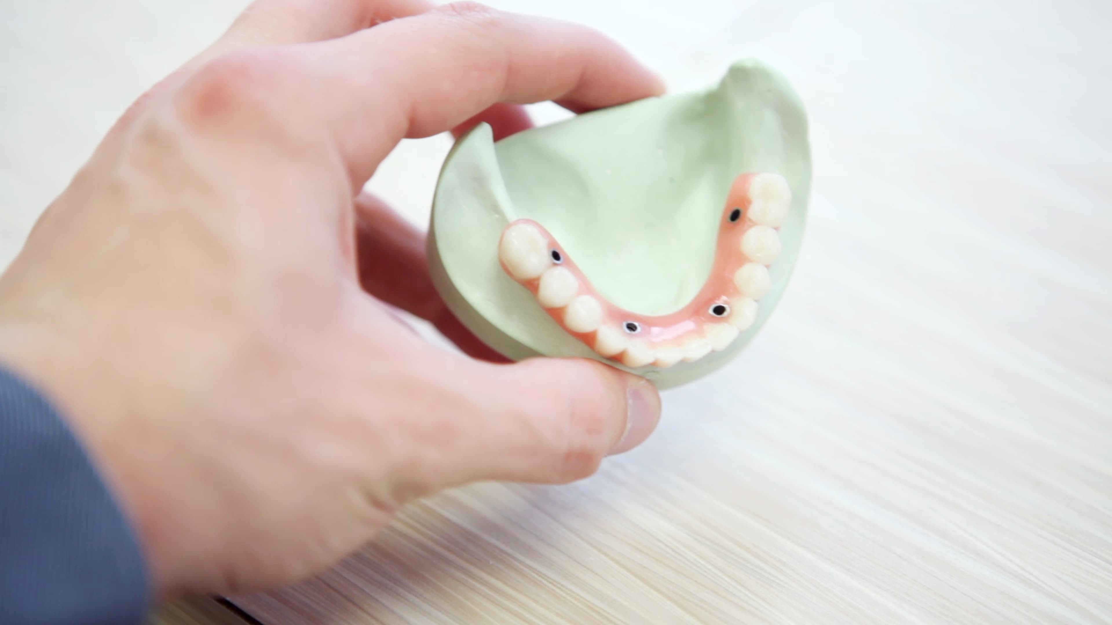 Stock image illustrating night guards for teeth grinding