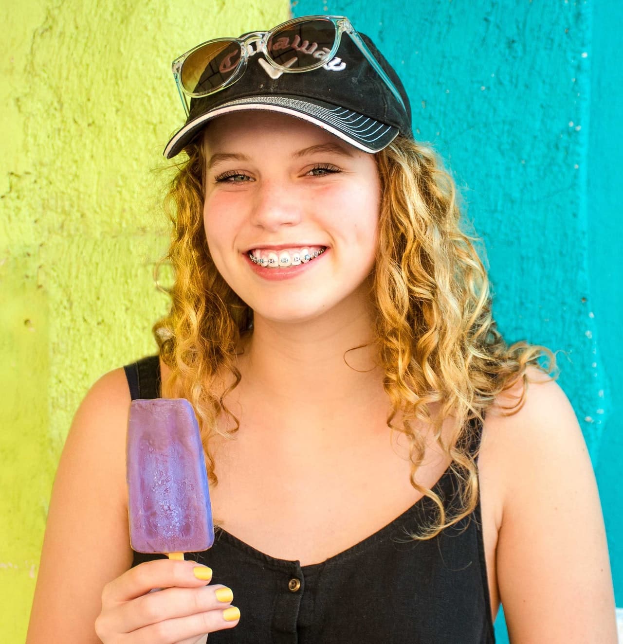 Stock image illustrating orthodontic treatment
