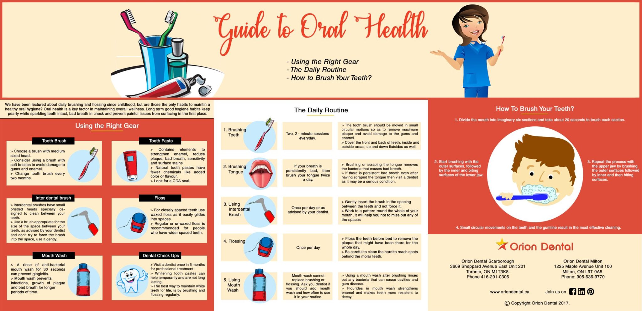 Guide To Maintaining Great Oral Health - Orion Dental