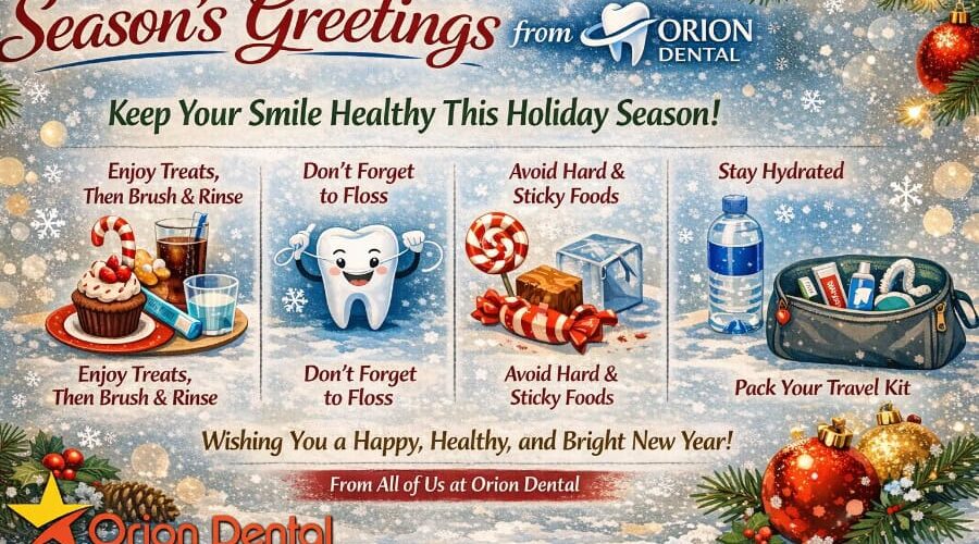 Season's Greetings from Orion Dental